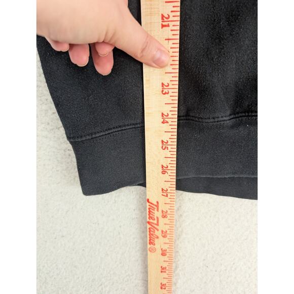 Fabric of the Universe Hoodie Sweatshirt Mens Large Black Cyber Core Y-82 - Picture 7 of 16